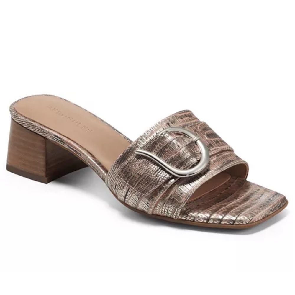 Aerosoles Evvie Low Block Heel Sandals